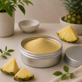 Schlamm Maske mit Ananas