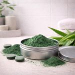 Schlamm Maske mit Spirulina und Aloe Vera