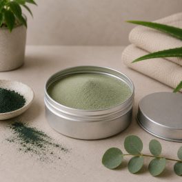 Schlamm Maske mit Spirulina und Aloe Vera