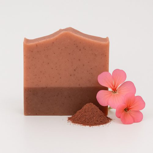 Geránium Szappan Vörösszőlőmag őrleménnyel (150 g)