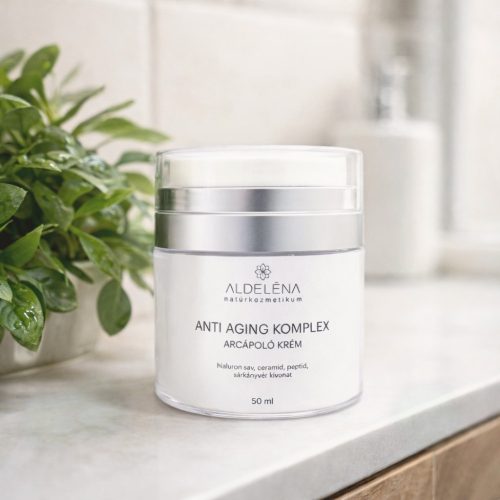 Anti Aging Komplex Arckrém Hialuronsavval, Peptidekkel (50 ml)