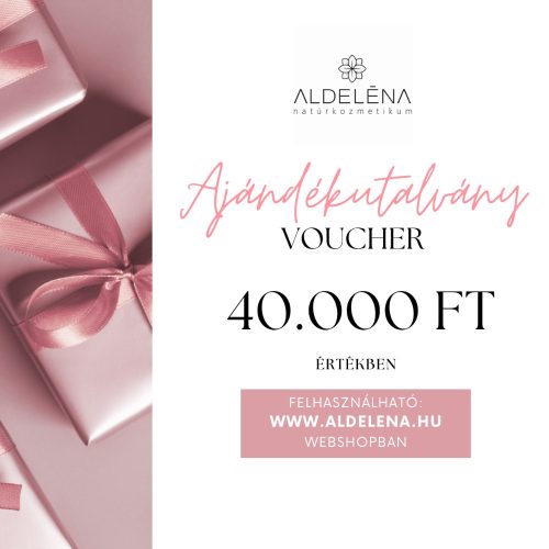 Ajándékutalvány 40.000 Ft értékben (digitális termék)